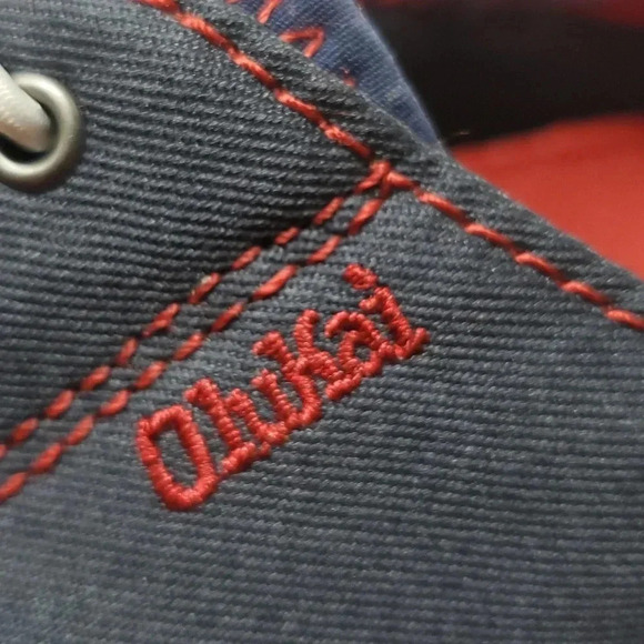 Olukai Nohe Moku Mens shoes Blue  or slide Waterproof Nautical Mesh Sneakers 9 - Picture 15 of 15